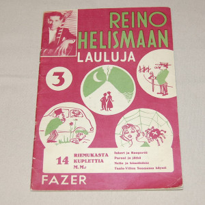 Reino Helismaan lauluja 3